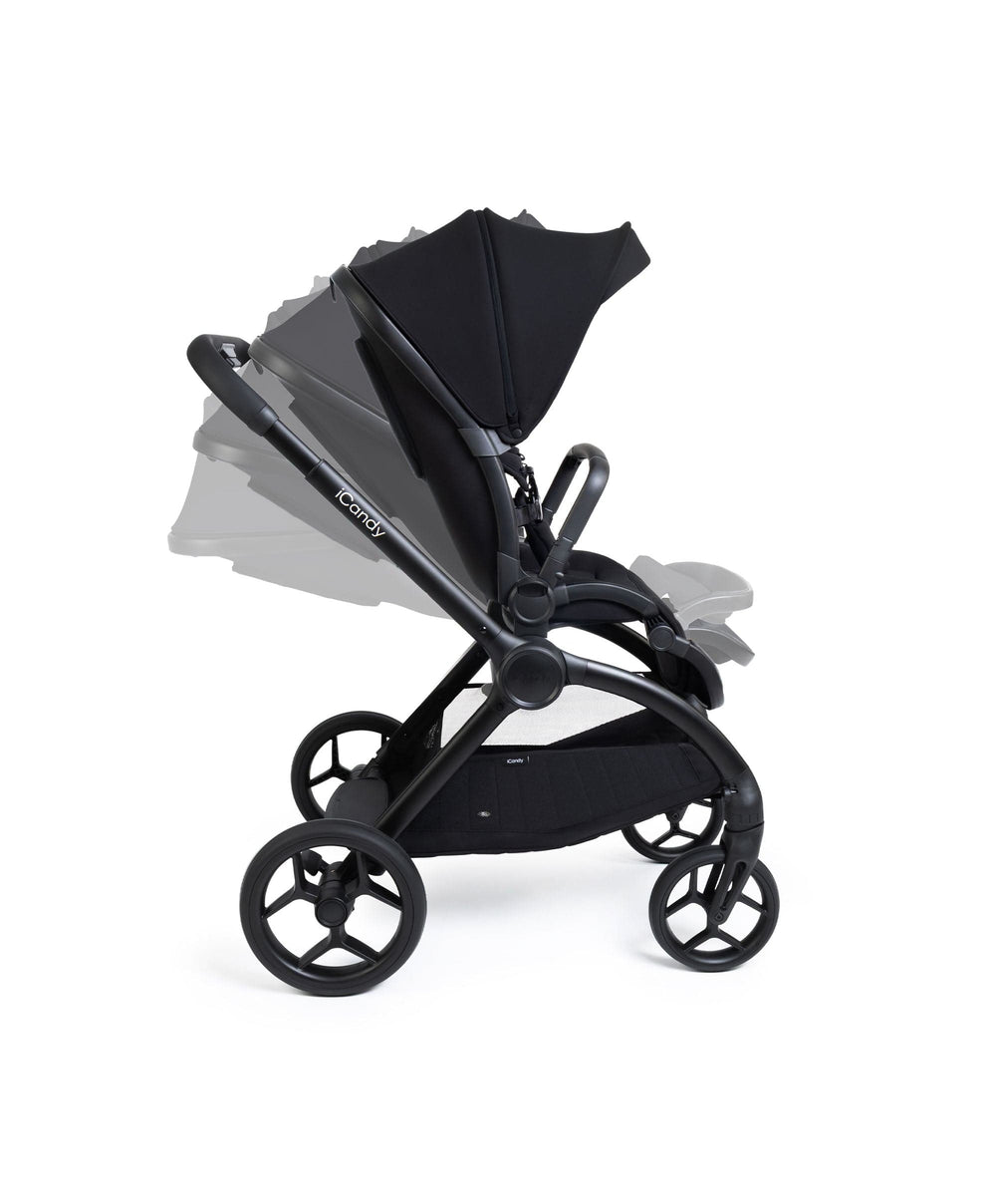 iCandy iCandy Core 2 Pushchair Bundle With Maxi-Cosi Pebble 360 Pro Car Seat &amp; Base – Black