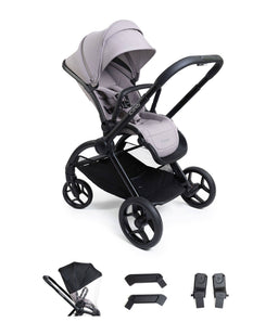 iCandy iCandy Core 2 Pushchair Bundle With Maxi-Cosi Pebble Slide Pro Car Seat & Base – Grey