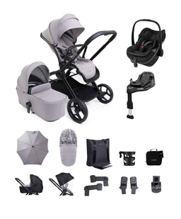 iCandy iCandy Core 2 Pushchair Bundle With Maxi-Cosi Pebble Slide Pro Car Seat & Base – Grey