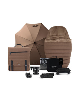 iCandy iCandy Peach 7 Complete Pushchair Bundle with Cloud T Car Seat & Base - Coco