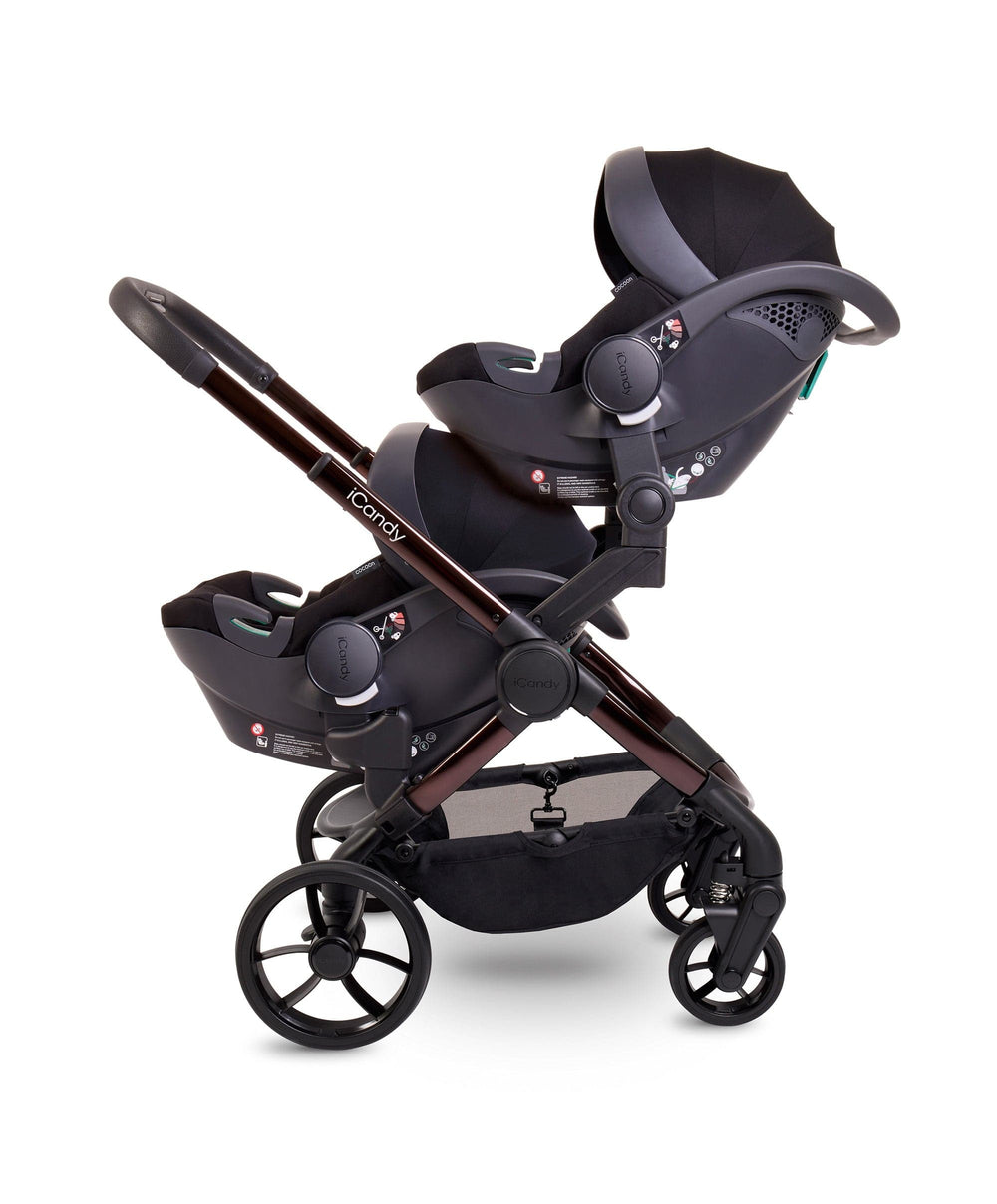 iCandy iCandy Peach 7 Twin Pushchair Bundle - Coco