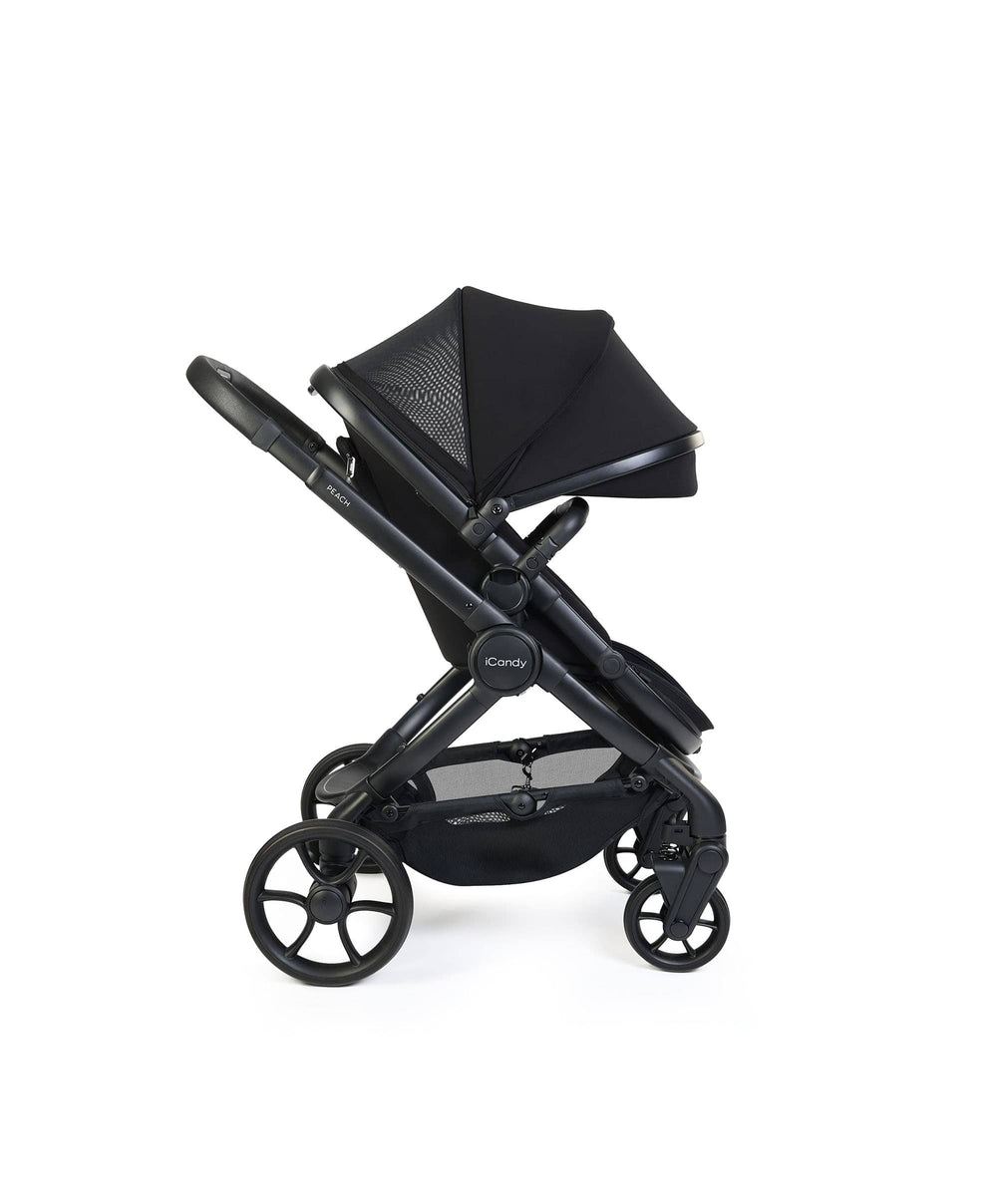 iCandy iCandy Peach 8 Complete Bundle with Maxi-Cosi Pebble Slide Pro Car Seat &amp; Base  - Black