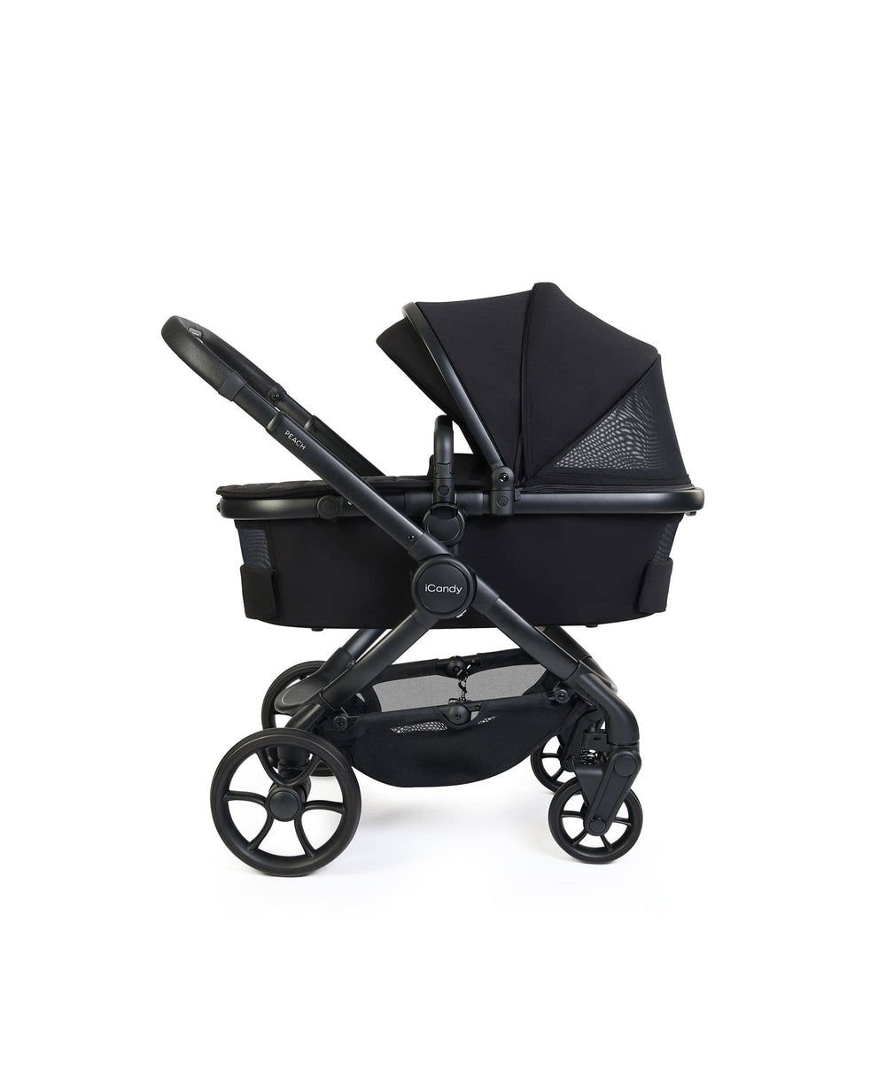 iCandy iCandy Peach 8 Complete Bundle with Maxi-Cosi Pebble Slide Pro Car Seat &amp; Base  - Black
