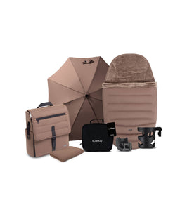 iCandy iCandy Peach 8 Complete Bundle with Maxi-Cosi Pebble Slide Pro Car Seat & Base  - Coco