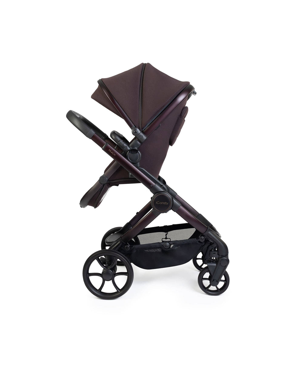 iCandy iCandy Peach 8 Complete Bundle with Maxi-Cosi Pebble Slide Pro Car Seat &amp; Base  - Coffee Bean