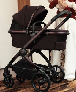 iCandy iCandy Peach 8 Complete Bundle with Maxi-Cosi Pebble Slide Pro Car Seat & Base  - Coffee Bean