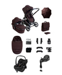 iCandy iCandy Peach 8 Complete Bundle with Maxi-Cosi Pebble Slide Pro Car Seat & Base  - Coffee Bean