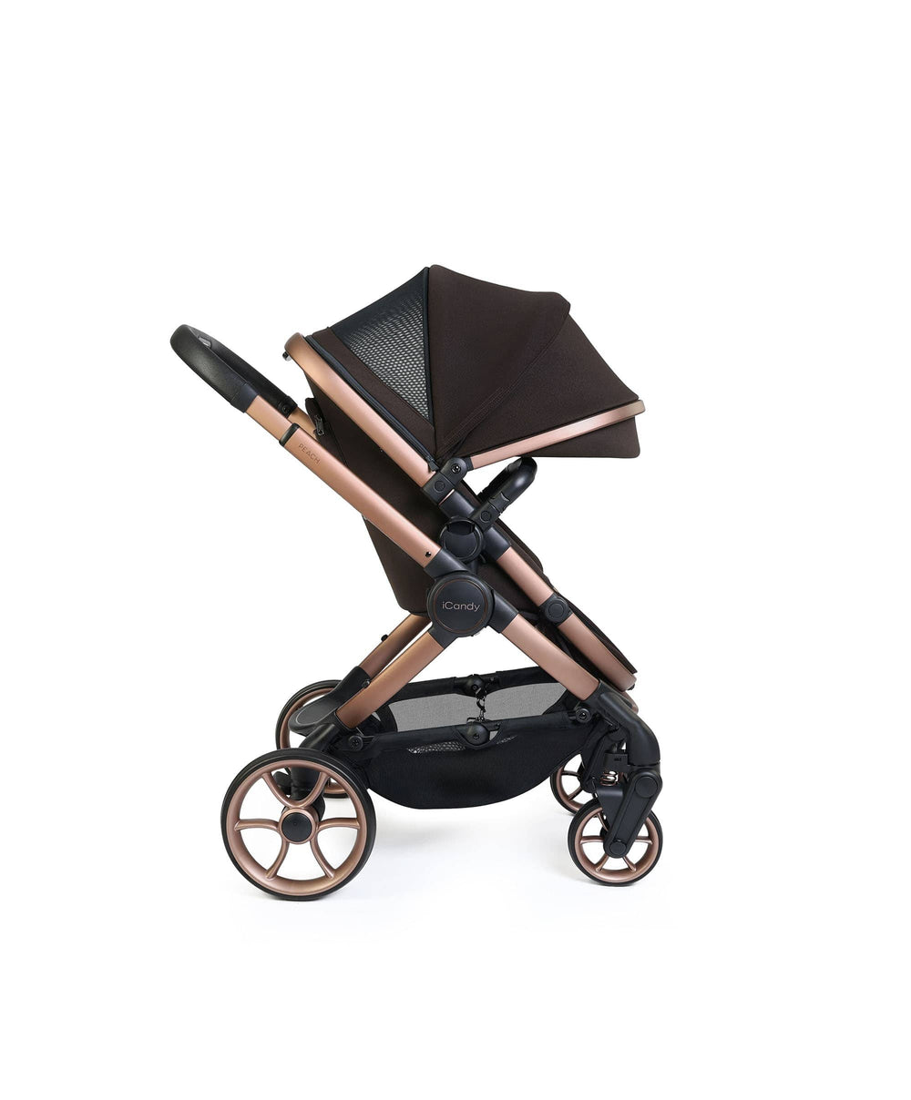 iCandy iCandy Peach 8 Complete Bundle with Maxi-Cosi Pebble Slide Pro Car Seat &amp; Base  - Pebble