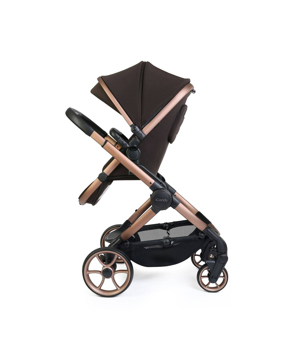 iCandy iCandy Peach 8 Complete Bundle with Maxi-Cosi Pebble Slide Pro Car Seat &amp; Base  - Pebble