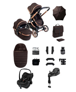 iCandy iCandy Peach 8 Complete Bundle with Maxi-Cosi Pebble Slide Pro Car Seat & Base  - Pebble