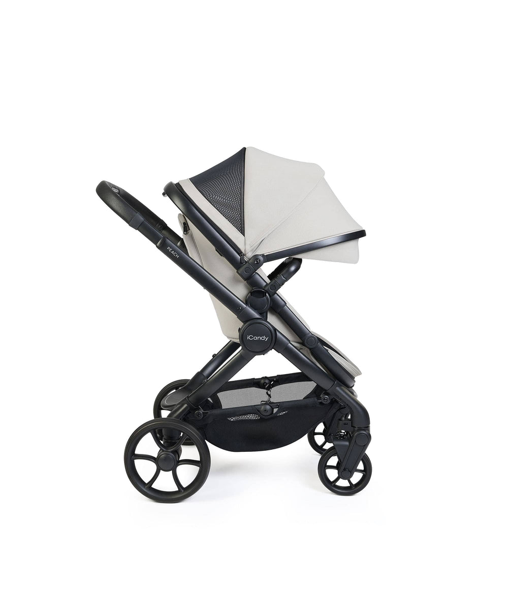 iCandy iCandy Peach 8 Complete Bundle with Maxi-Cosi Pebble Slide Pro Car Seat &amp; Base  - Taupe