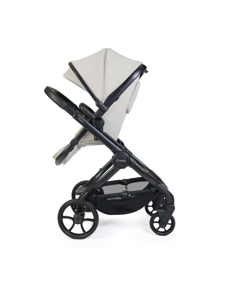 iCandy iCandy Peach 8 Complete Bundle with Maxi-Cosi Pebble Slide Pro Car Seat &amp; Base  - Taupe
