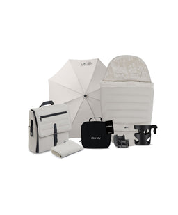 iCandy iCandy Peach 8 Complete Bundle with Maxi-Cosi Pebble Slide Pro Car Seat & Base  - Taupe