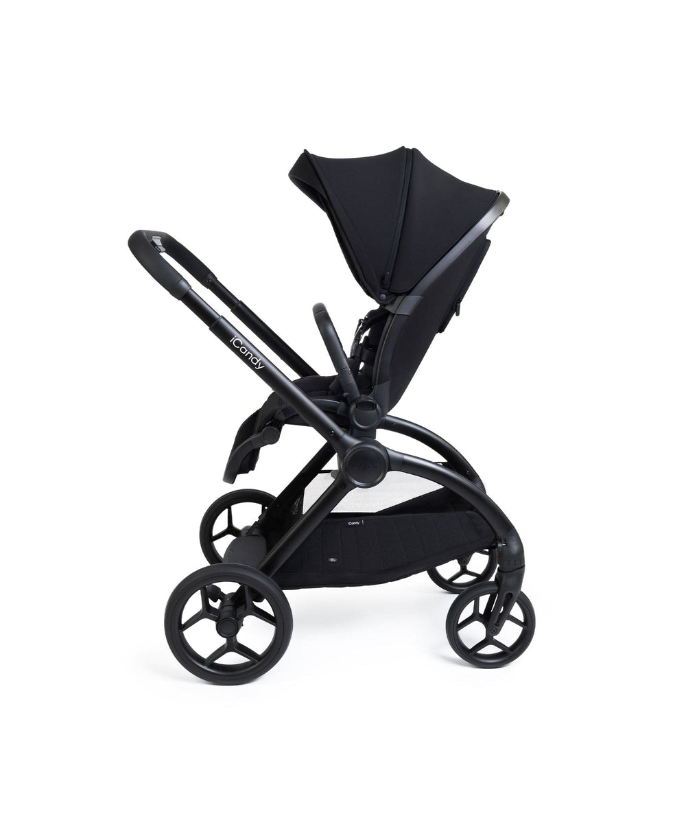 iCandy Pushchairs iCandy Core 2 Pushchair Bundle With Cybex Cloud T Car Seat &amp; Base - Black