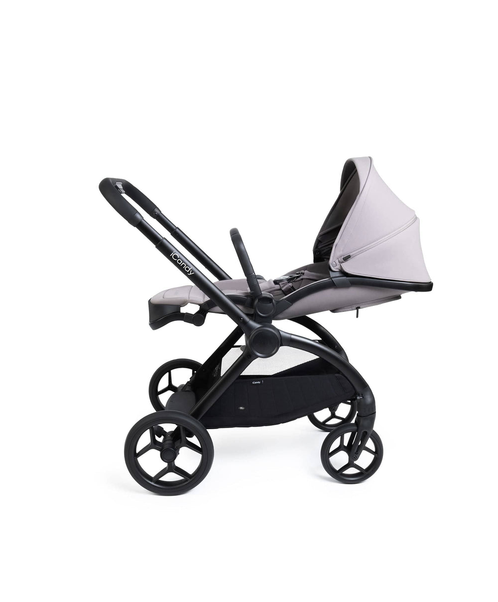iCandy Pushchairs iCandy Core 2 Pushchair Bundle With Maxi-Cosi Pebble 360 Pro Car Seat &amp; Base - Storm Grey
