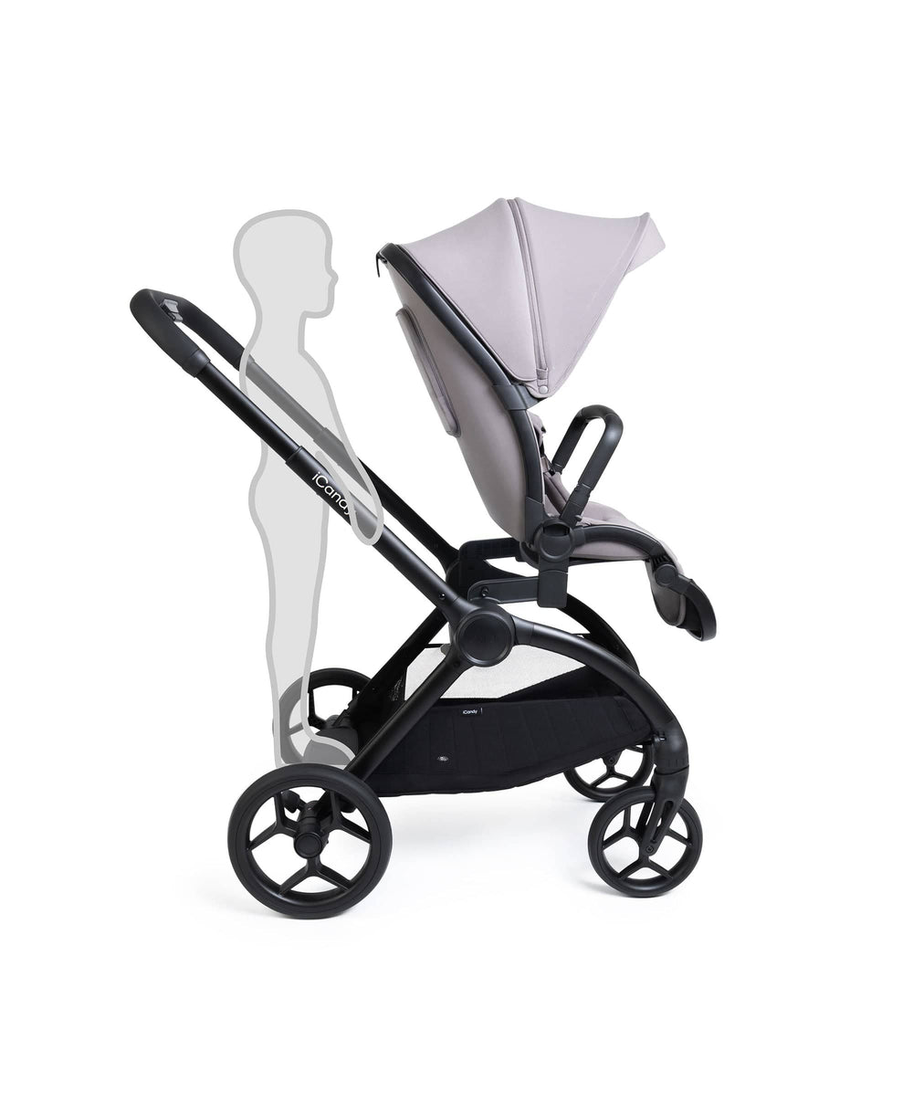 iCandy Pushchairs iCandy Core 2 Pushchair &amp; Carrycot Bundle - Storm Grey
