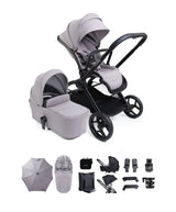 iCandy Pushchairs iCandy Core 2 Pushchair & Carrycot Bundle - Storm Grey