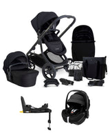 iCandy Pushchairs iCandy Orange 4 Pushchair Bundle with Maxi-Cosi Pebble 360 Pro&sup2; Car Seat & Base – Black