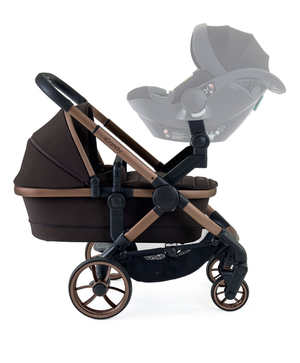 iCandy Pushchairs iCandy Peach 7 Complete Pushchair Bundle - Pecan