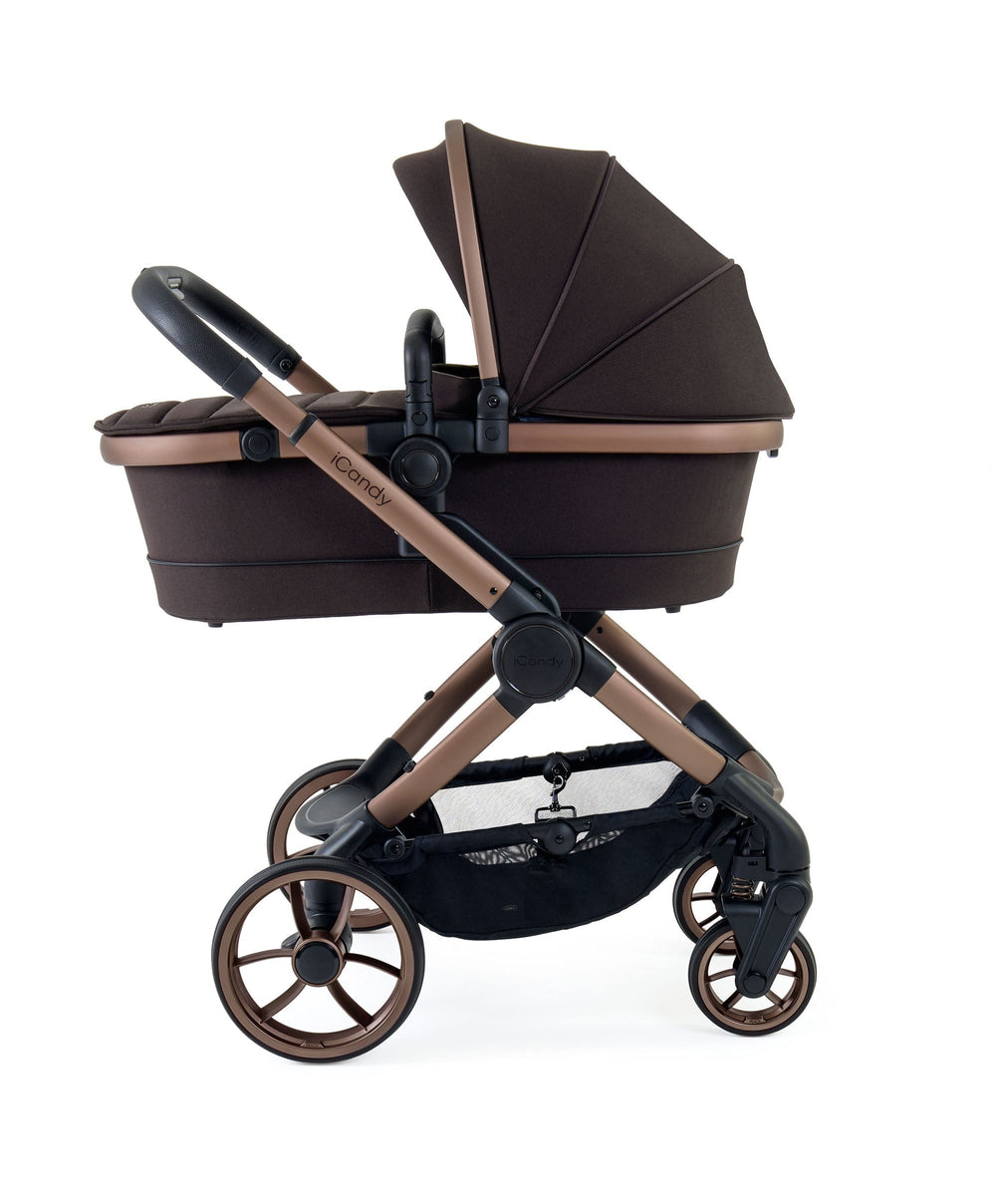 iCandy Pushchairs iCandy Peach 7 Complete Pushchair Bundle with iCandy Cocoon Car Seat &amp; Base - Pecan
