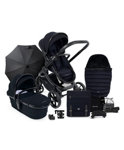 iCandy Pushchairs iCandy Peach 7 Complete Pushchair Bundle with Maxi-Cosi Pebble 360 Pro&sup2;  Car Seat & Base – Black