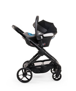 iCandy Pushchairs iCandy Peach 7 Pushchair Bundle with Cloud T Car Seat and Base in Black