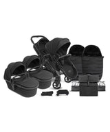 iCandy Pushchairs iCandy Peach 7 STUDIO Twin Complete Bundle - Black