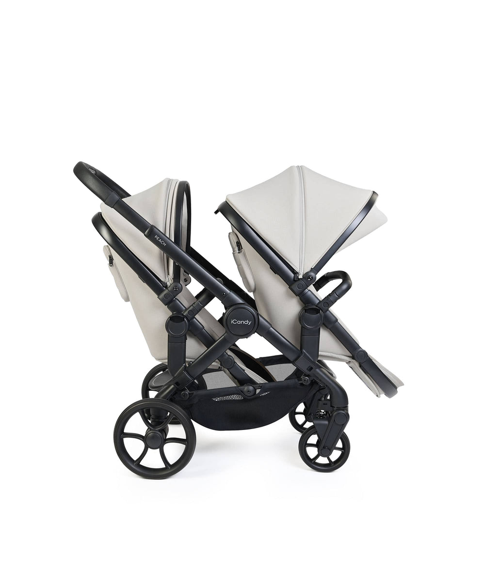 iCandy Pushchairs iCandy Peach 8 Double Complete Bundle - Taupe