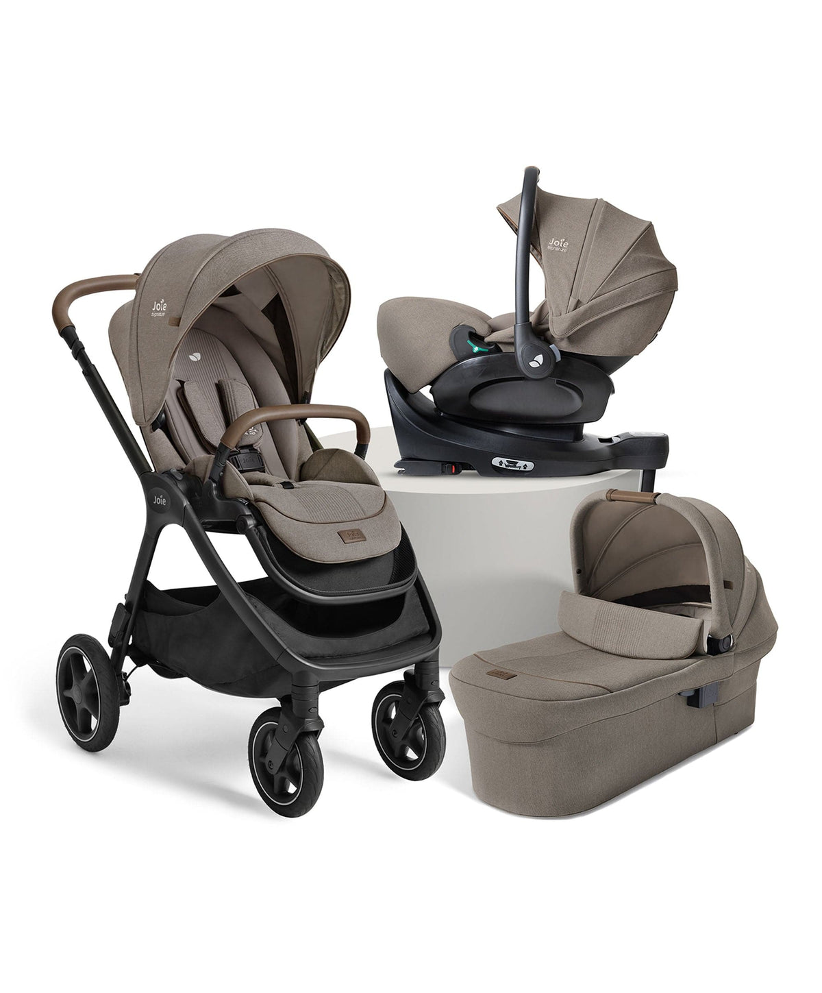 Joie Pushchairs Joie finiti™ 4in1 Signature Pushchair Bundle With Joie i-Level™ Pro Signature Car Seat