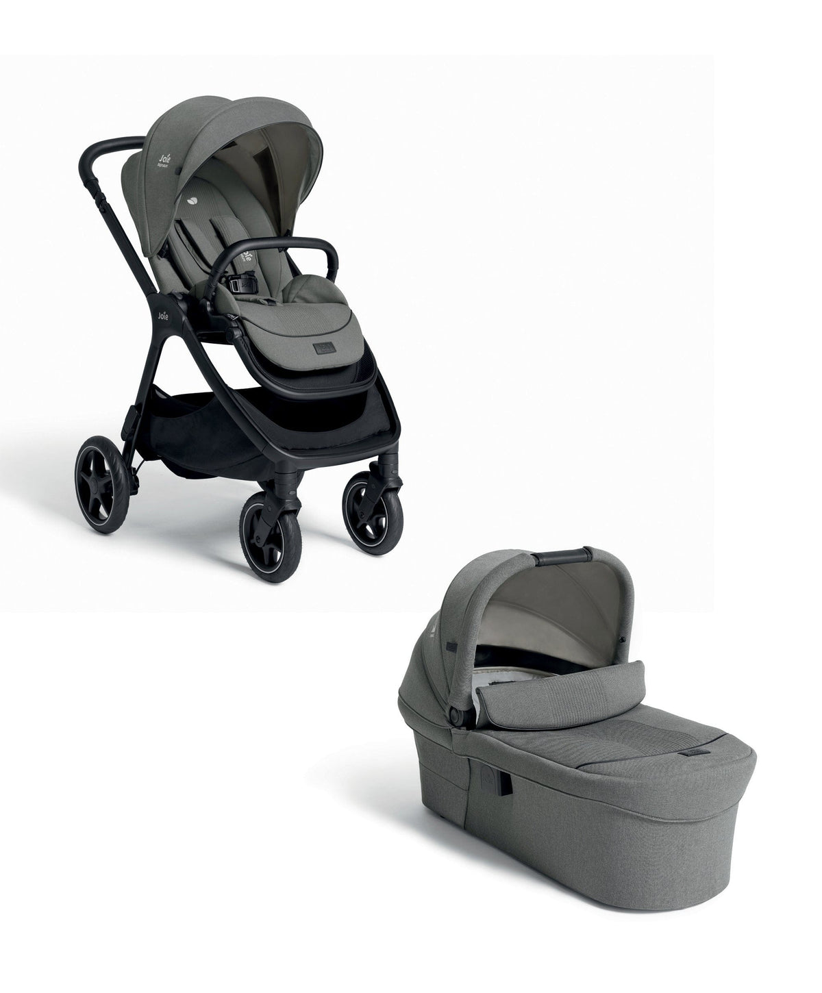 Joie Pushchairs Joie finiti™ 4in1 Signature Pushchair & Carrycot Bundle - Evergreen