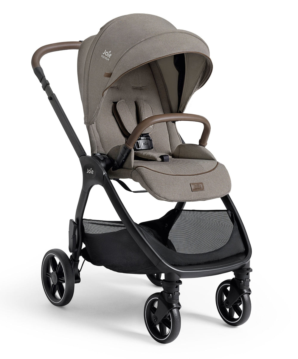 Joie Pushchairs Joie Signature Valora Pushchair Bundle With Joie I-Level Pro Car Seat (4 Pieces) - Maple