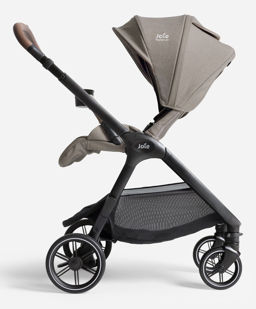 Joie Pushchairs Joie Signature Valora Pushchair Bundle With Joie I-Level Pro Car Seat (4 Pieces) - Maple