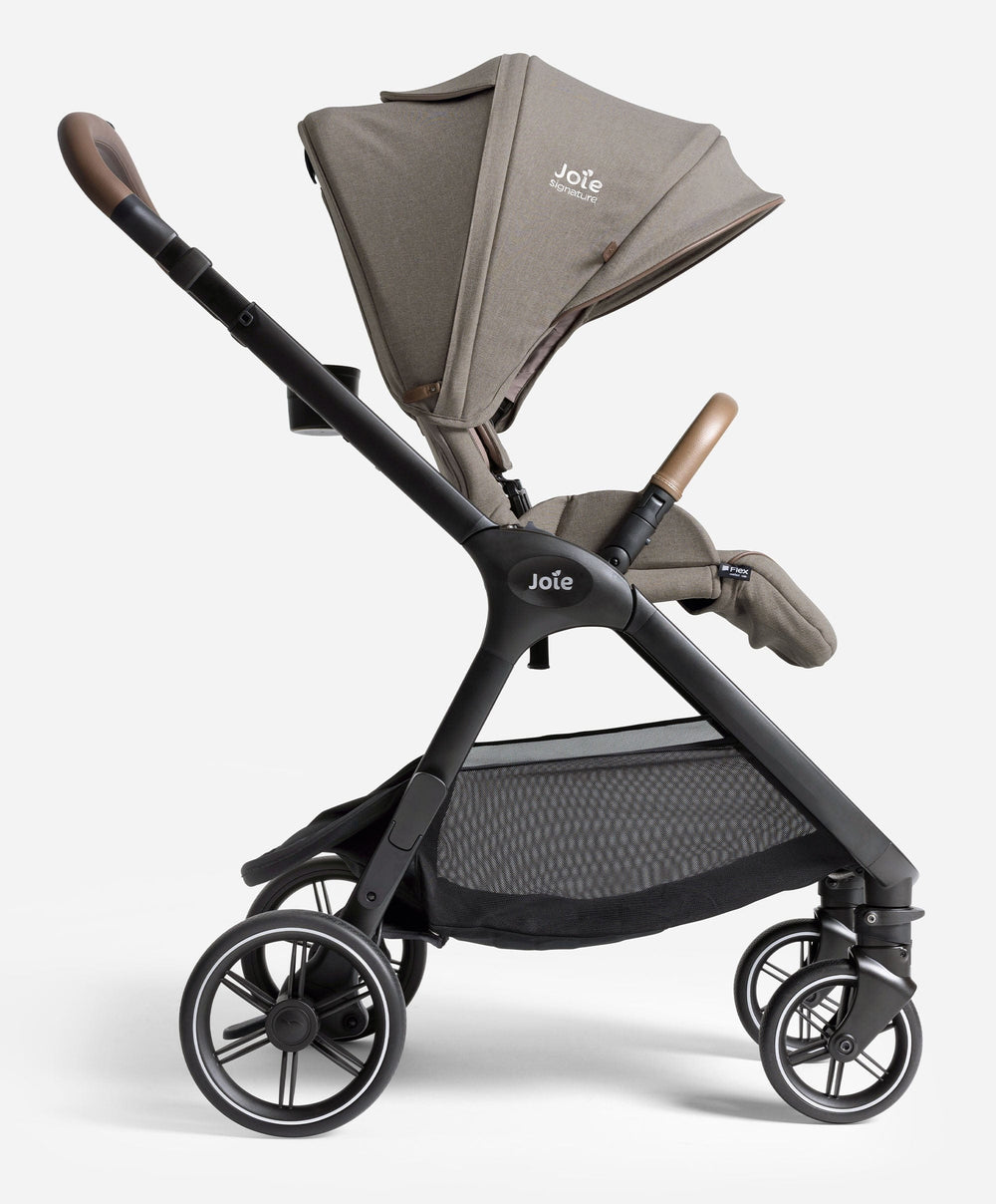 Joie Pushchairs Joie Signature Valora Pushchair Bundle With Joie I-Level Pro Car Seat (4 Pieces) - Maple