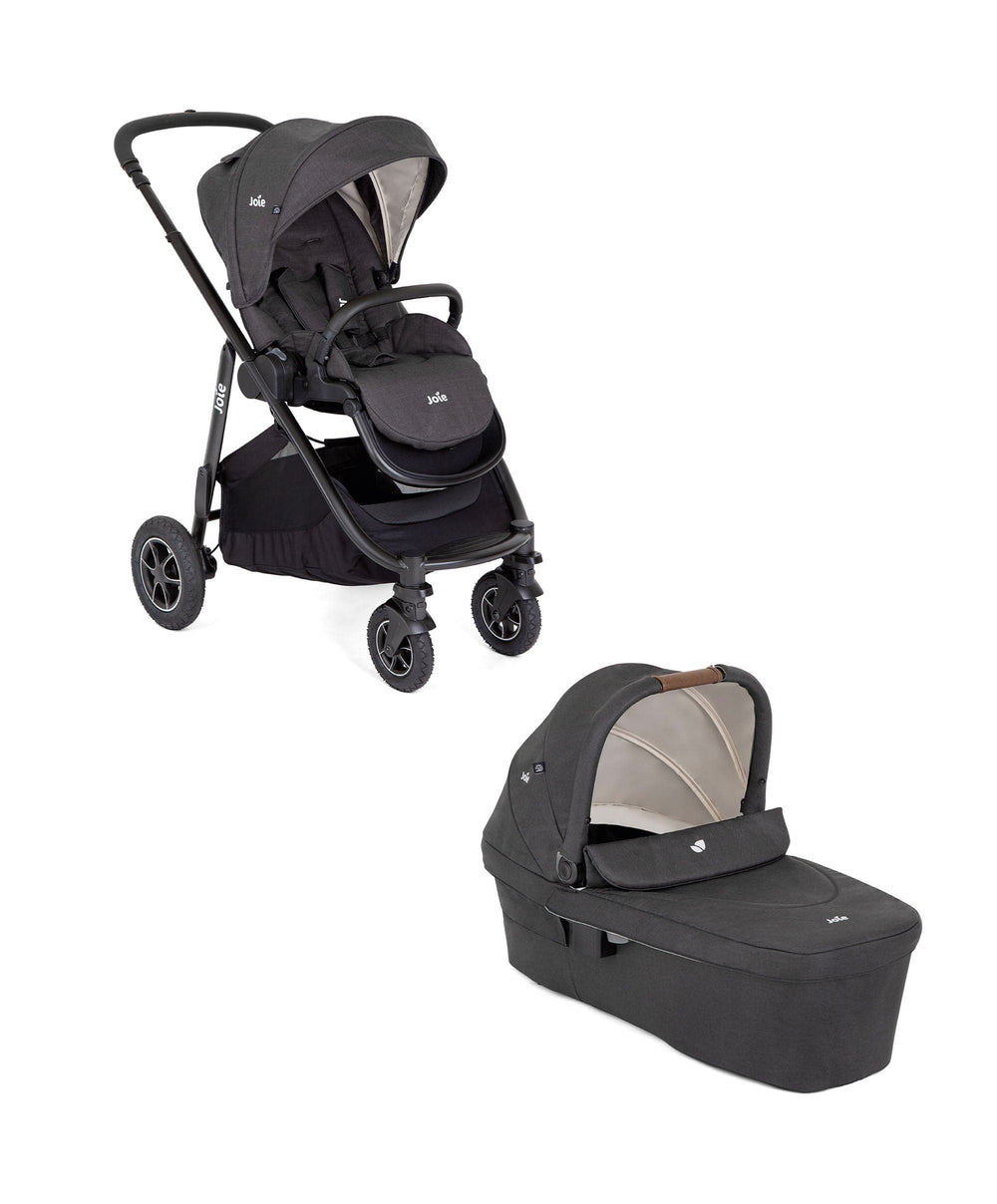 Joie Pushchairs Joie Versatrax Pushchair &amp; Ramble XL Carry Cot - Shale