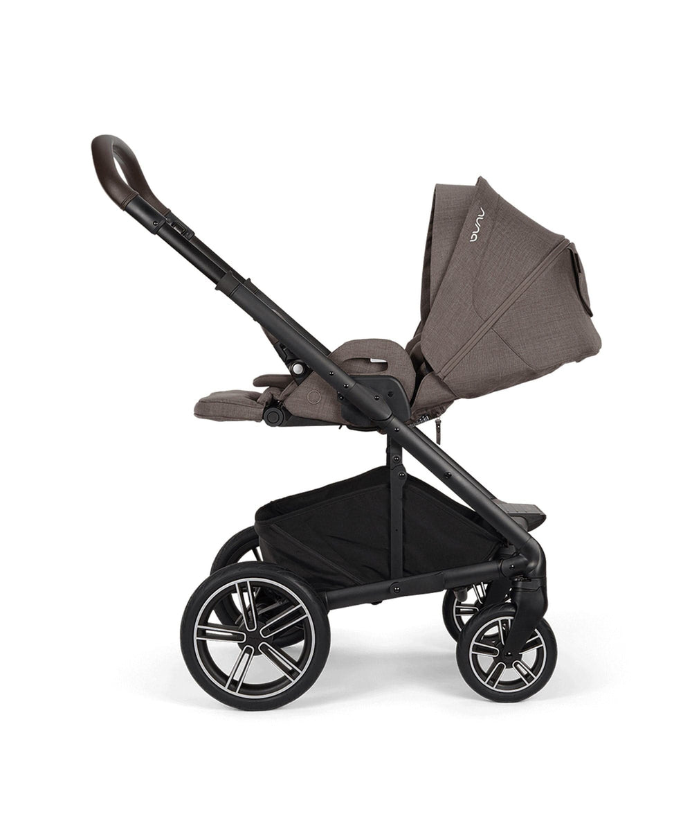 Joie Pushchairs Nuna Mixx Next Pushchair Bundle With Arra Flex Car Seat &amp; Base - Chestnut