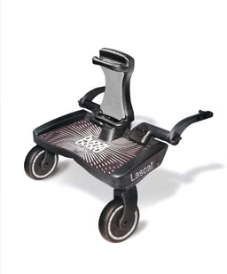 Lascal Buggyboards Lascal Black Maxi BuggyBoard&reg; Plus Grey Saddle