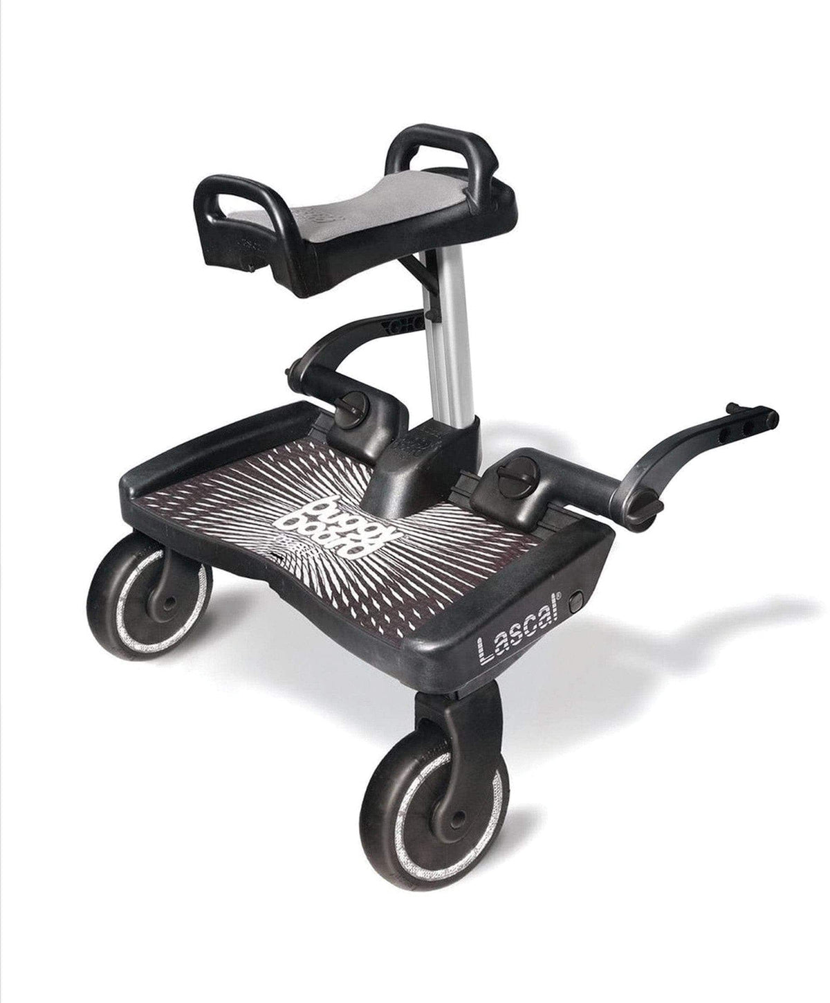 Lascal Buggyboards Lascal Black Maxi BuggyBoard&reg; Plus Grey Saddle