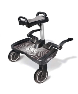 Lascal Buggyboards Lascal Black Maxi BuggyBoard&reg; Plus Grey Saddle