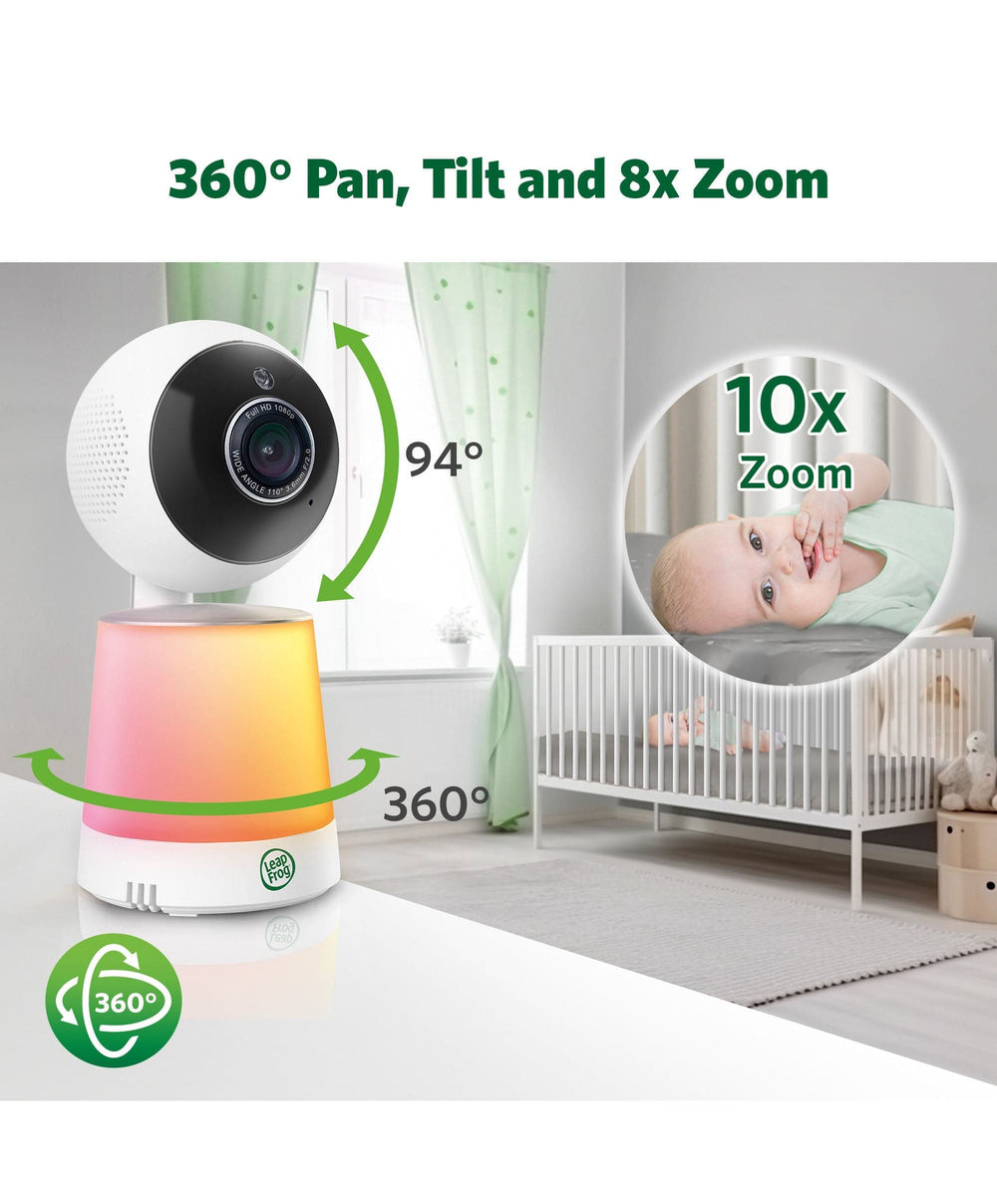 Leapfrog Baby Monitors LeapFrog LF4915HD 5 Inch Wi-Fi  Pan &amp; Tilt Monitor &amp; Floorstands