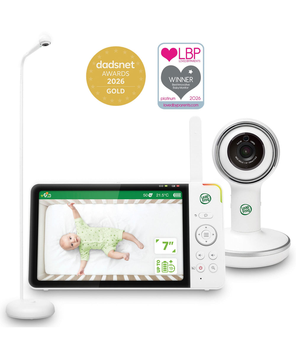 Leapfrog Baby Monitors LeapFrog  LF5817HD 7 Inch Over-the-Cot Smart Baby Monitor