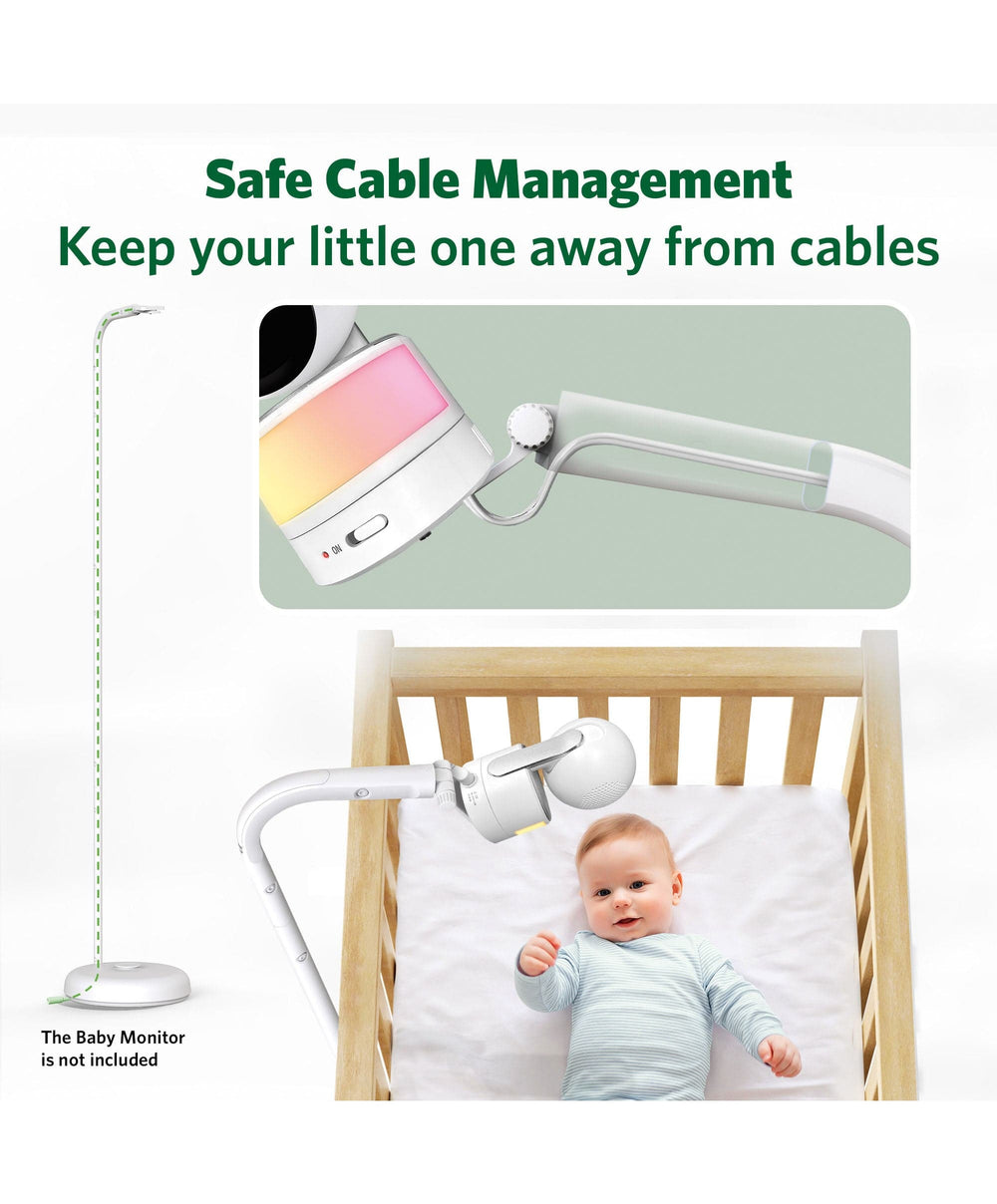 Leapfrog Baby Monitors LeapFrog LF915HD 5 Inch Video Baby Monitor &amp; Floorstand - White