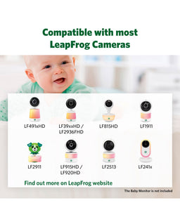 Leapfrog Baby Monitors LeapFrog LF915HD 5 Inch Video Baby Monitor & Floorstand - White