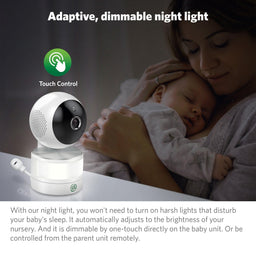 Leapfrog Baby Monitors LeapFrog LF915HD 5 Inch Video Baby Monitor & Floorstand - White