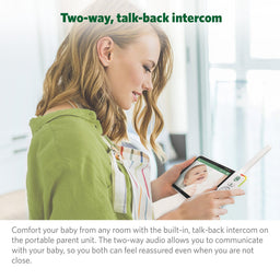 Leapfrog Baby Monitors LeapFrog LF915HD 5" Video Baby Monitor with Colour Night Vision - White