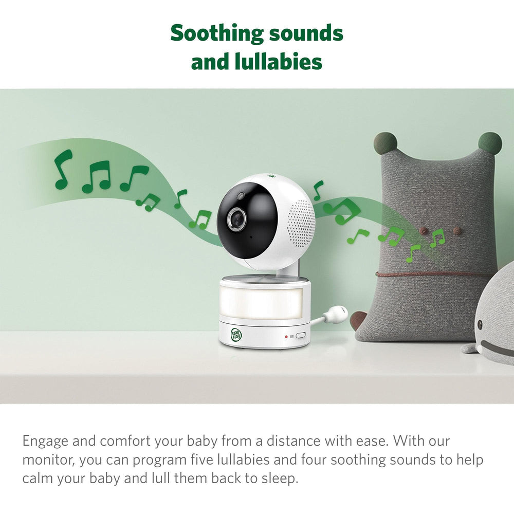 Leapfrog Baby Monitors LeapFrog LF920HD 7 Inch Video Baby Monitor &amp; Floorstand - White