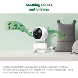 Leapfrog Baby Monitors LeapFrog LF920HD 7 Inch Video Baby Monitor & Floorstand - White