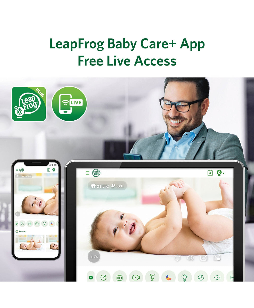 Leapfrog LeapFrog  LF5817HD 7” Over-the-Cot Smart Baby Monitor
