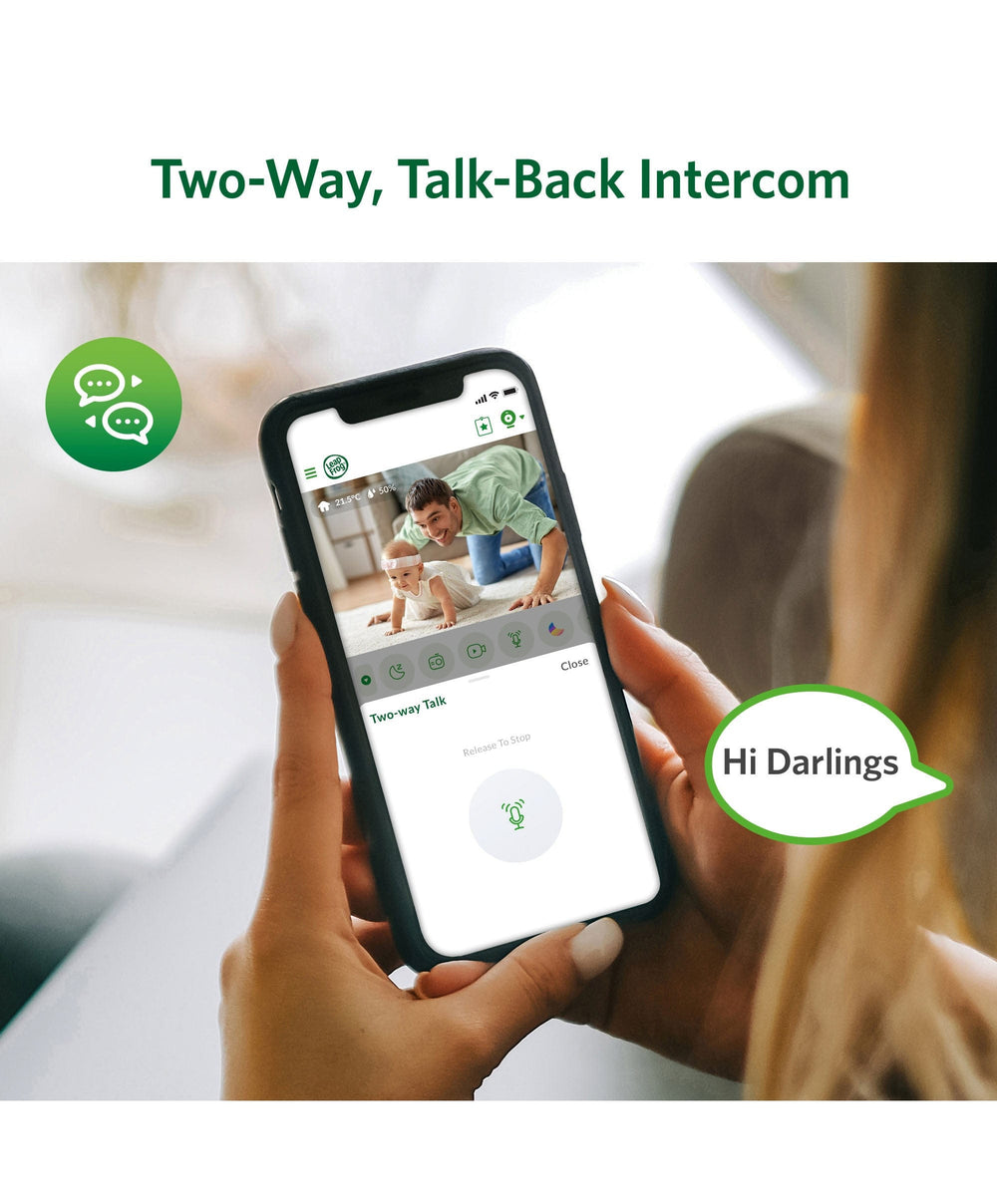 Leapfrog LeapFrog  LF5817HD 7” Over-the-Cot Smart Baby Monitor