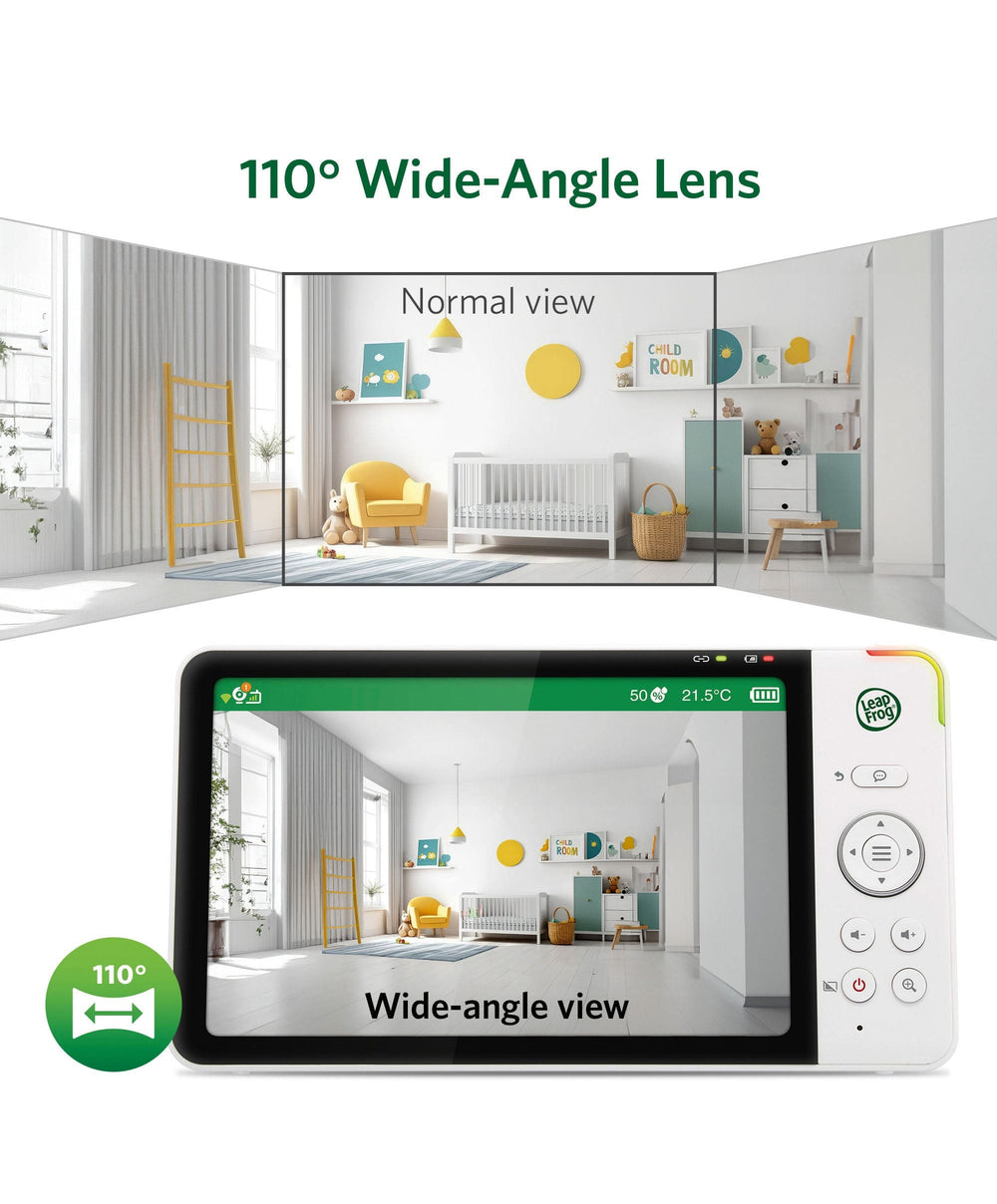 Leapfrog LeapFrog  LF5817HD 7” Over-the-Cot Smart Baby Monitor