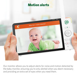 Leapfrog LeapFrog LF920HD 7' Video Baby Monitor with Colour Night Vision - White